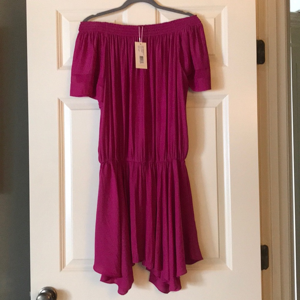 NWT Ramy Brook M off the shoulder dress.